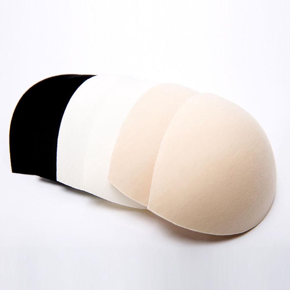 Qibook-Seamless Cotton Cup Chest Pad Underwear Bikini Bra Insert