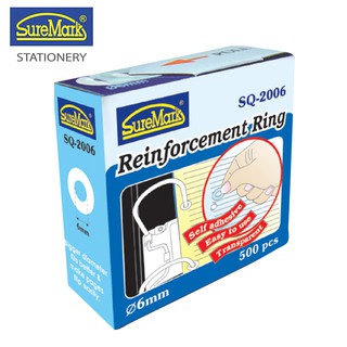 Suremark Reinforcement Ring (6mm) - 5 boxes