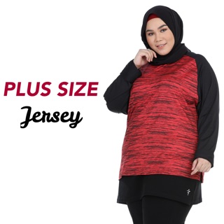 [Shop Malaysia] #Stayhome Long JERSEY Sejuk Plus Size