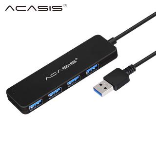 Acasis Multi USB 3.0 Hub 2.0 4 Port with Power Adapter Hub USB 3,0 for PC Computer Accessories USB Splitter