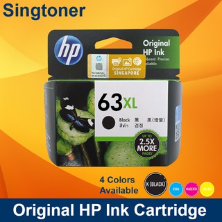 [Original] HP 63 XL Black / Tri-Color Ink Deskjet / Envy Printers HP63xl 63xl