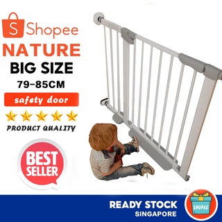 Adjustable Baby Safety Gate Automatic Fence Close Door For Pet Children