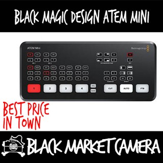 [BMC] Black Magic Design BMD ATEM Mini *Local Warranty/Ready Stock
