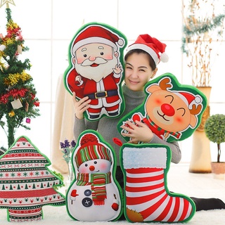 ✲✟¤Manufacturers Santa Claus Plush Toys Christmas Pillow Window Pendant Company School Activity Gift