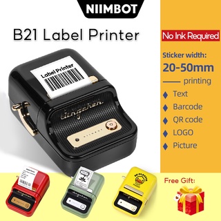 Niimbot B21 Label Printer Wireless Bluetooth Thermal Label Maker