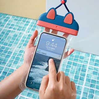 Korea handphone sling bag pouch Mobile Phone Waterproof Bag Waterproof Cover Swimming Equipment Travel Must-Have Product Travel Fantastic Bag Touch Screen Transparent Mobile Phone Case
