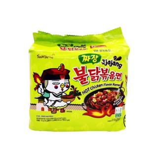 Samyang Hot Chicken Jjajang Ramen 140g x 5s (03390) - [Korean]