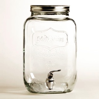 Glass Water Dispenser 5L