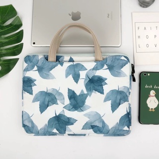 Elegant iPad/Laptop Bag Pro 11/10.9/10.2/9.7in Protective Handbag 15.6/14/13.3in Notebook MacBook Office Carry Bags Blue (1)