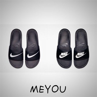 [Shipped within 24 hours] Limited price NlKE Men Flip Flops Breathable Beach Shoes Selipar Indoor House Slippers Fashion 40-45