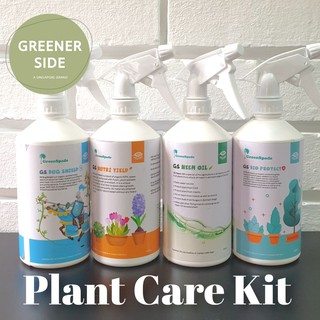 Plant Care Kit | Organic Fertilizer for Vegetables | Pesticides Spray for Plants | Neem Oil Gardening | Greener Side