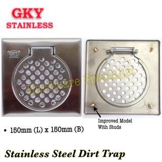Stainless Steel Drainage Cover For Toilet / Floor Trap