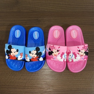Kids Mickey Minnie Slide on Slippers Children flip flops Kids Disney characters slippers