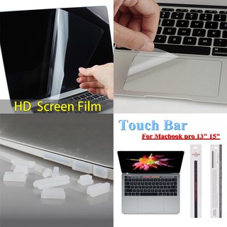 Touch bar film /Clear trackpad film/screen film Colorful Protective Dust Plug for Macbook Pro Air Retina 11 12 13 15 16 air 13.3 2020 A2337 A2338 M1 A2251 A2289 A2179 A2141