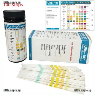 [LI] URS-10T 100strips Urinalysis Reagent Test Paper 10 Parameters Urine Test Strips [LESG]