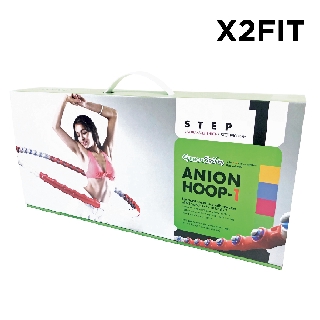 X2FIT XF7208 Anion Hoola Hula Hoop Step 1