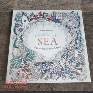 Under THE SEA (MESDEIMOSELLES) - Adult Coloring book IMPORT