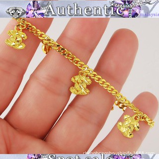 ready stock 916 Golden Adult Anklet Fashion style