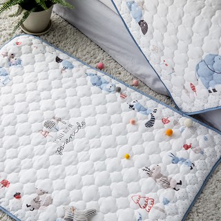 [Prielle] PORI Baby cotton waterproof quilted pad cotton surface & waterproof bottom diaper pad