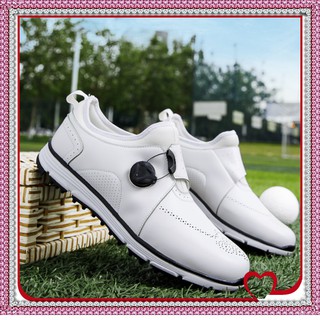 Golf Shoes for Men high quality Knobs Buckle Comfortable Casual Professional Golf shoes Sneakers Golf Sport Shoes Trainers shoes for Men Anti-slip outdoor Golf shoes