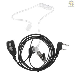 【Ready Stock】 Walkie Talkie Heaphones Acoustic Air Tube Earpiece Headset with Big Mic PTT for Motorola Two Way Radio Wal