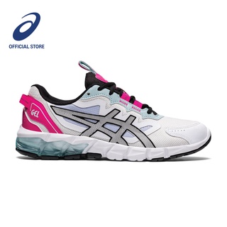 ASICS Women GEL-QUANTUM 90 Sportstyle Shoes in White/Pink Glo