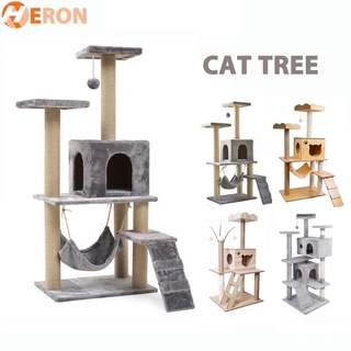 HERON Cat Tree Cat Scratching Post Cat House Tower Cat Scratcher Multilayer Cat Climbing Frame
