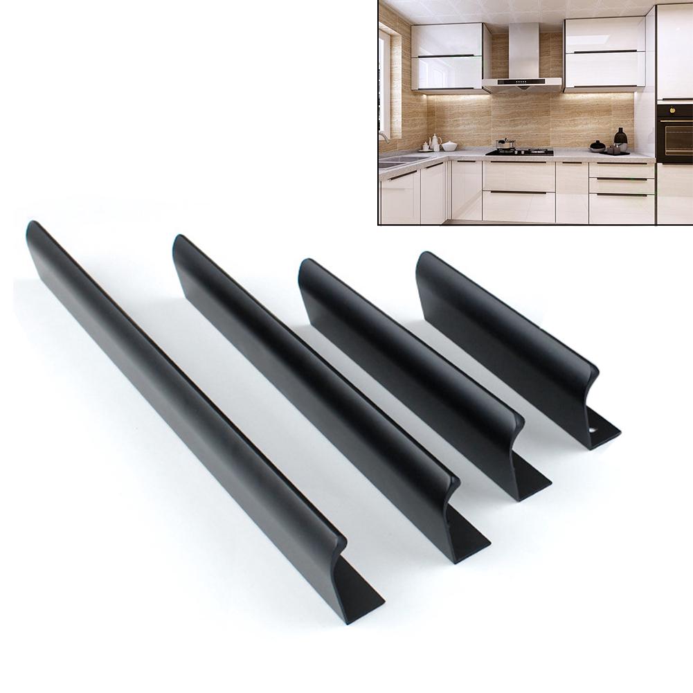Pull Type Easy Install Fitment No Drilling Invisible Kitchen Bedroom Door Handle