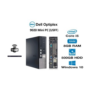 DELL OptiPlex 9020 mini (micro) PC Computer - Intel Core i5-4th Gen /8gb Ram/500GB HDD/Win10 pro/MS office( Refurbished)