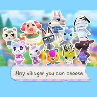 Acnh Animal Crossing Amiibo Cards Series 5 set sanrio amiibo happy home paradise new horizons 3ds for switch game (1)