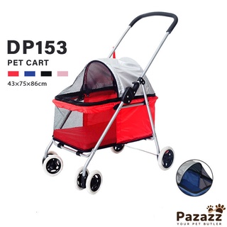 Pazazz Pet Stroller Light Portable Foldable Dog/Cat Cart Small Teddy Outdoor Travel Car