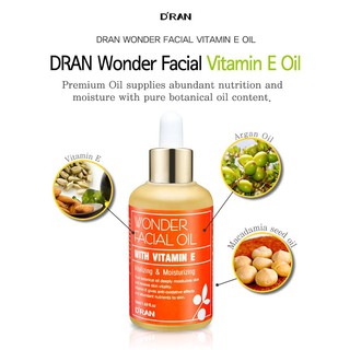 DRAN Wonder Facial Vitamin E Oil, 50ml