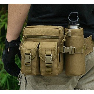 Tactical Pouch Military Men Hip Waist Belt Bag Small Pocket Running Pouch Outdoor Travel Camping Bags Phone Case O4I9