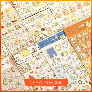 Ohaya 1 Pcs/pack Kawaii Scrapbooking Corner Creature Sumikko Gurashi Ver 3 Planner Stickers/decoration Label/cartoon Korea Stationery/san-x (1)