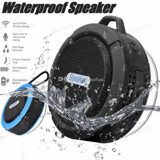 C6 Bluetooth Speaker Mini Portable Waterproof Stereo Bass Sound