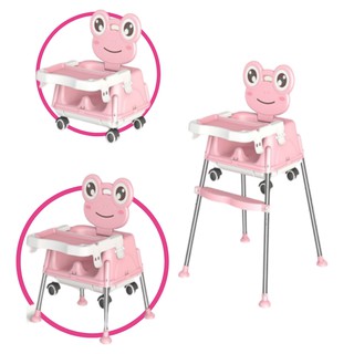 Four-in-One Baby Portable Folding Highchair / Adjustable Feeding Chair