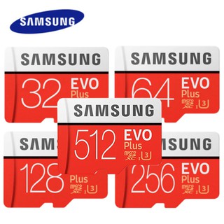 [SAMSUNG] EVO PLUS MicroSD Card 4K U3 V30 UHS1 32GB 64GB 128GB 256GB 512GB / ship to from korea