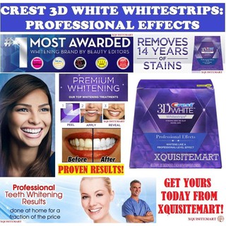 Crest 3D Whitestrips - Professional Effects teeth whitening