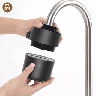 Yimu Black Intelligent Monitoring Faucet Water Purifier Filter Kitchen Bathroom Filters For House Kitchen