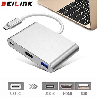Type C Converter USB C type to USB 3.0/HDMI/Type C Female Charger Adapter for Apple Macbook and Google Chromebook Pixel