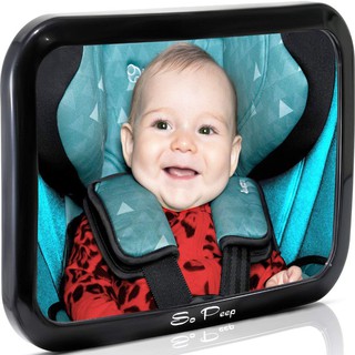 Baby Backseat Mirror for Car Baby Safety Essential Baby Car Seat Accessories