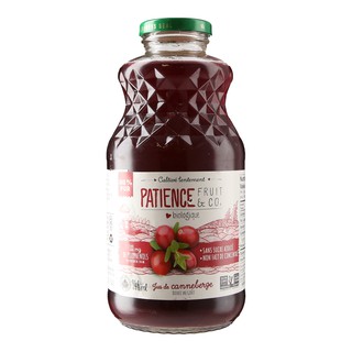 Patience Organic Pure Cranberry Juice, 946Ml - WSHT [Canada]