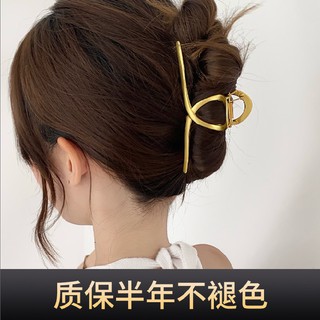 ◇✽Korean net red metal catch clip hair clip female headdress hair clip back of the head hairpin elegant temperament hair