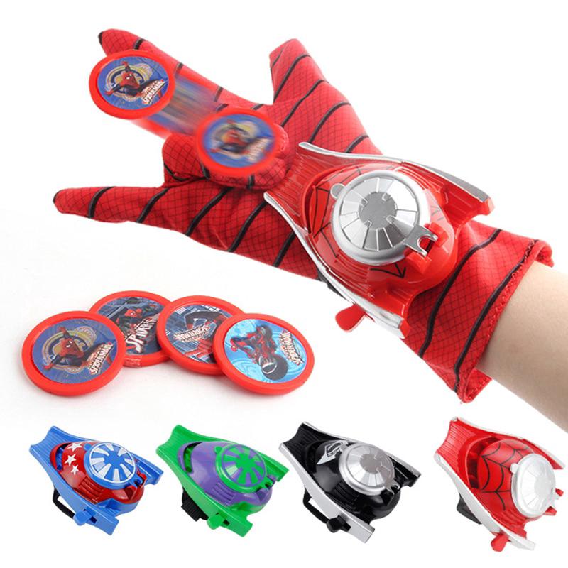 Cosplay Marvel Avengers Super Heroes Gloves Laucher Spiderman Ironman Glove