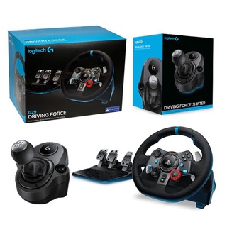 Logitech G29 Driving Force Racing Wheel for PS4 PS3 PC + Logitech Shifter Bundle Set
