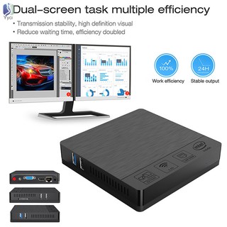Yy Mini Computer Host BT3 PRO II 4G+64G For Win10 Home Office with VGA Interface @SG