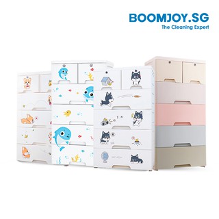 BOOMJOY.SG Plastic Drawers Series (Korea Living)