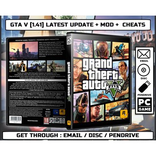 GTA V Remastered / Redux Mod [PC] Email | Disc | Pendrive (Grand Theft Auto V) (1)