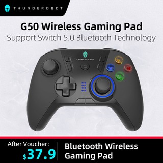 Thunderobot G50 Wireless Bluetooth Game pad Controller Multi-functional and multi-platform for computer tablet (Support switch)