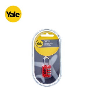 Yale YP2231281 Red Luggage Pad lock